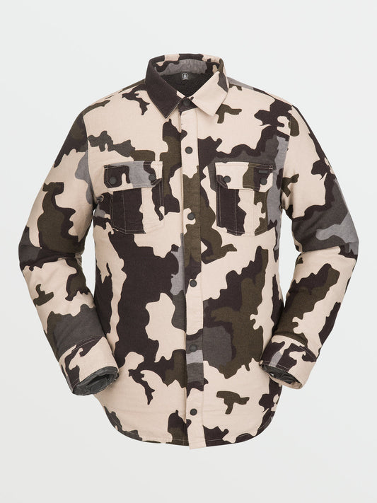 Men's Sherpa Flannel Jacket