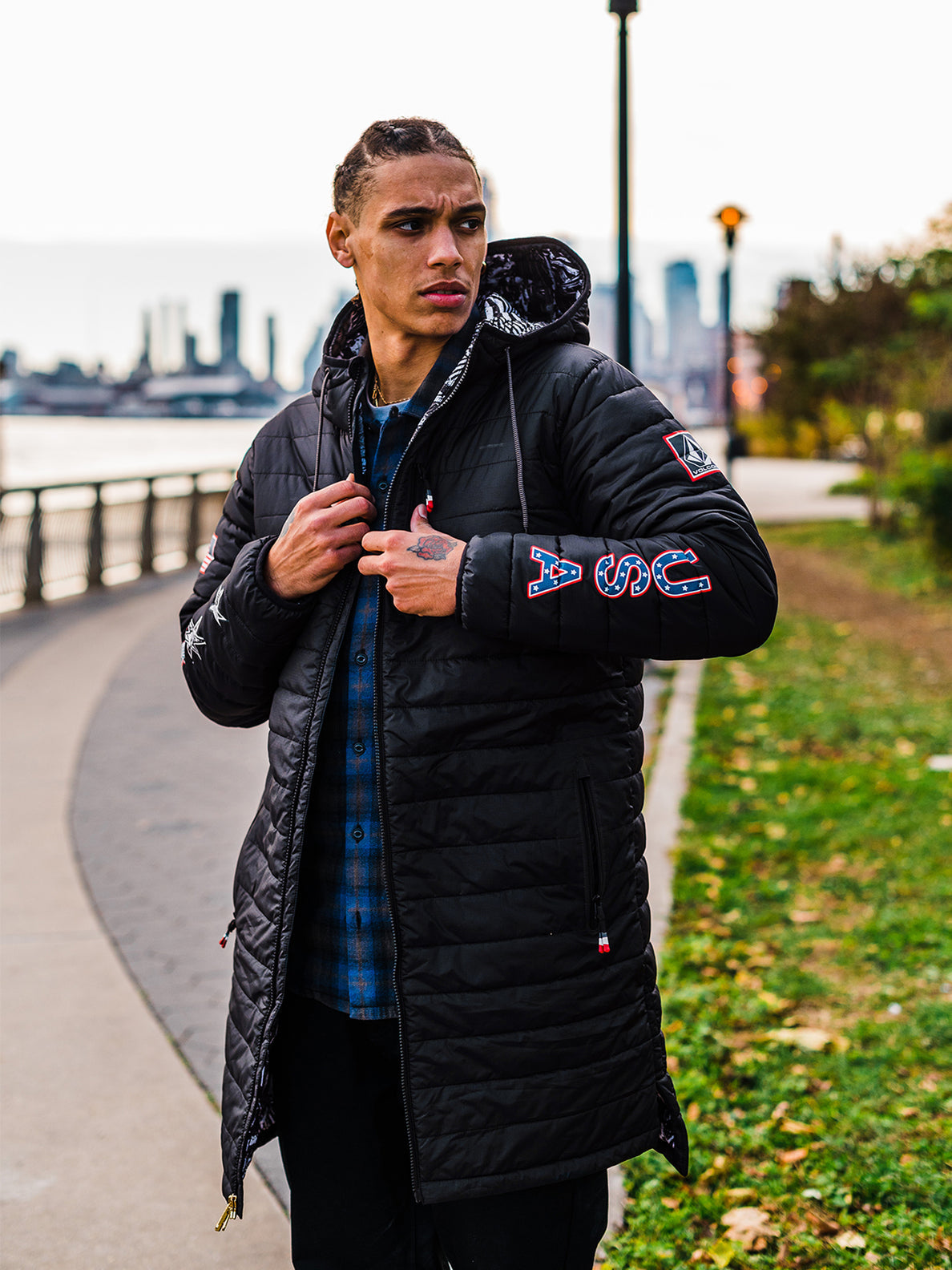 Men's USST Puff Puff Long Synthetic Down Jacket