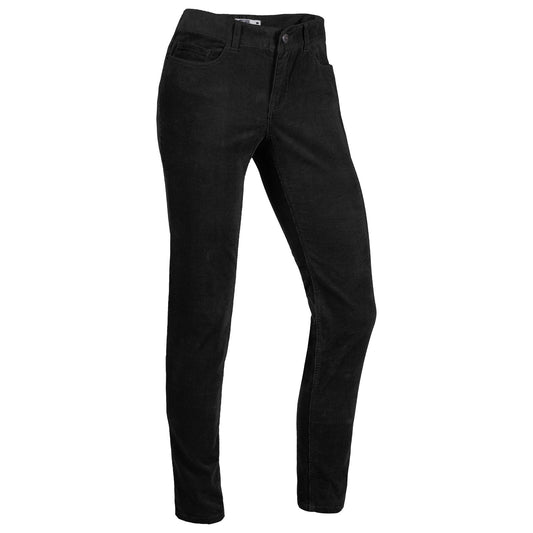 Women's Crest Cord Pant | Slim Fit / Black