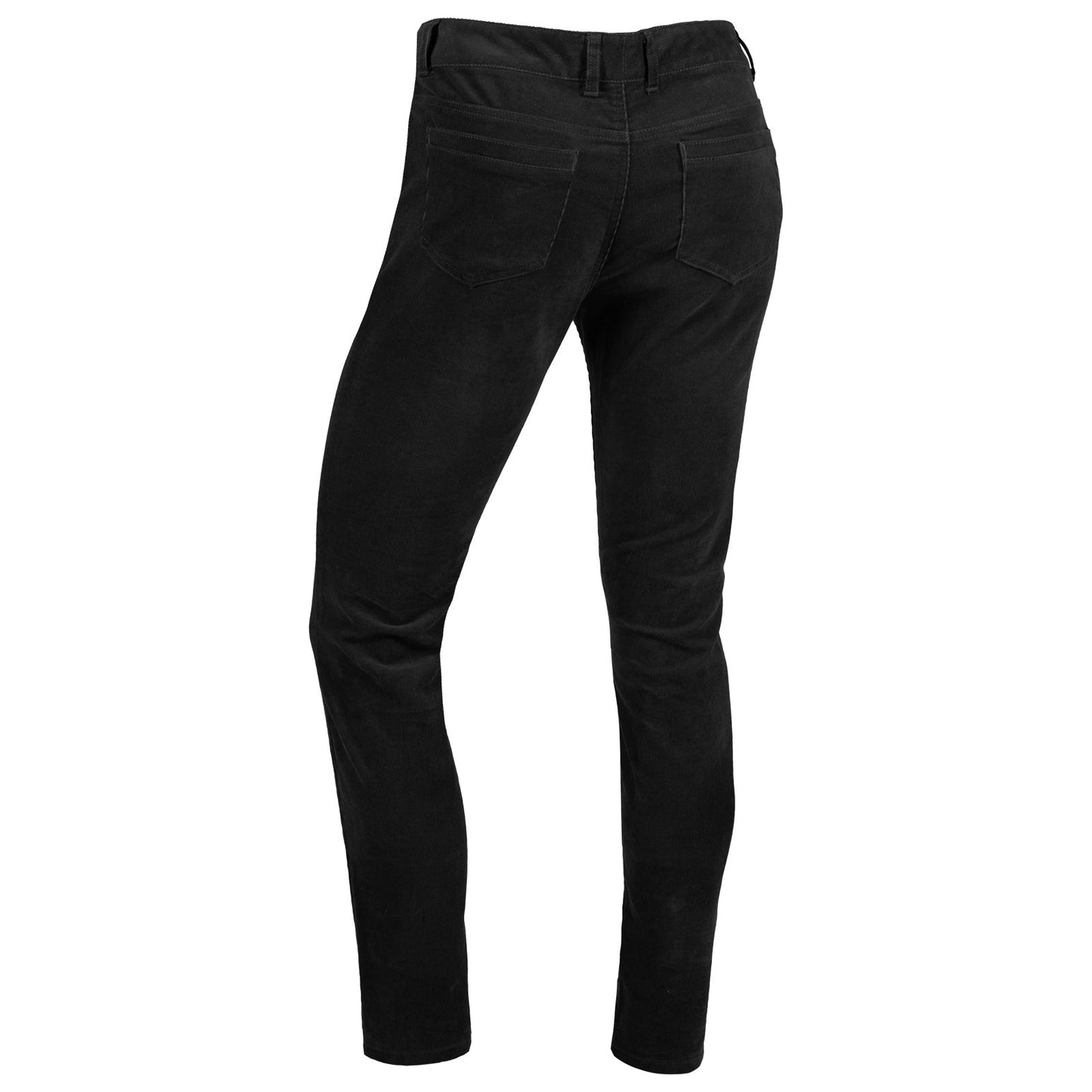 Women's Crest Cord Pant | Slim Fit / Black