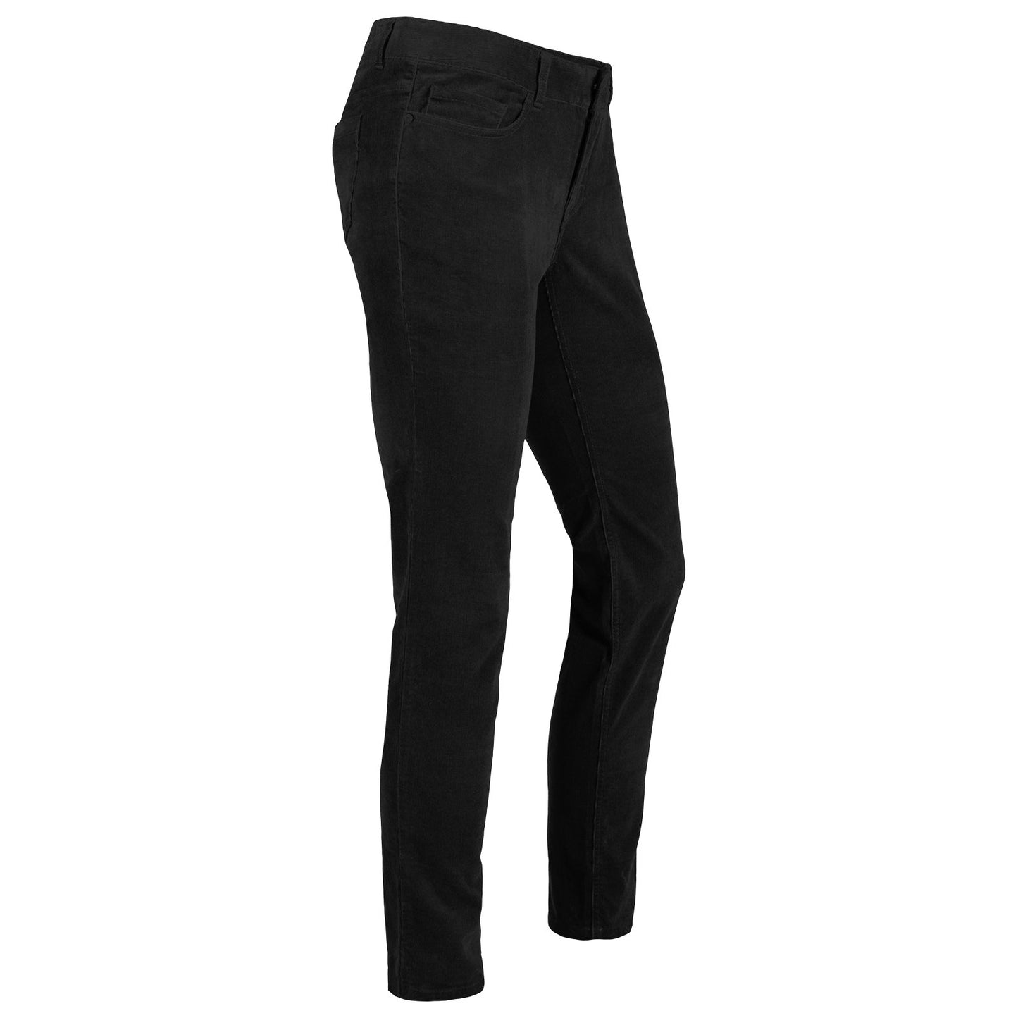 Women's Crest Cord Pant | Slim Fit / Black