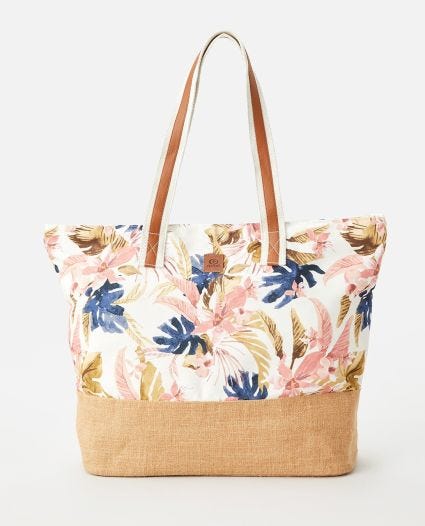 Sunset Waves Beach Tote