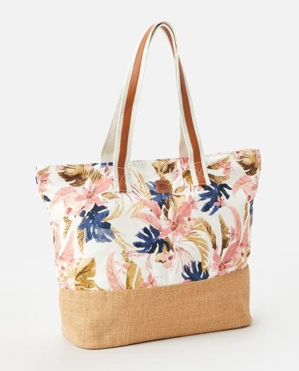 Sunset Waves Beach Tote