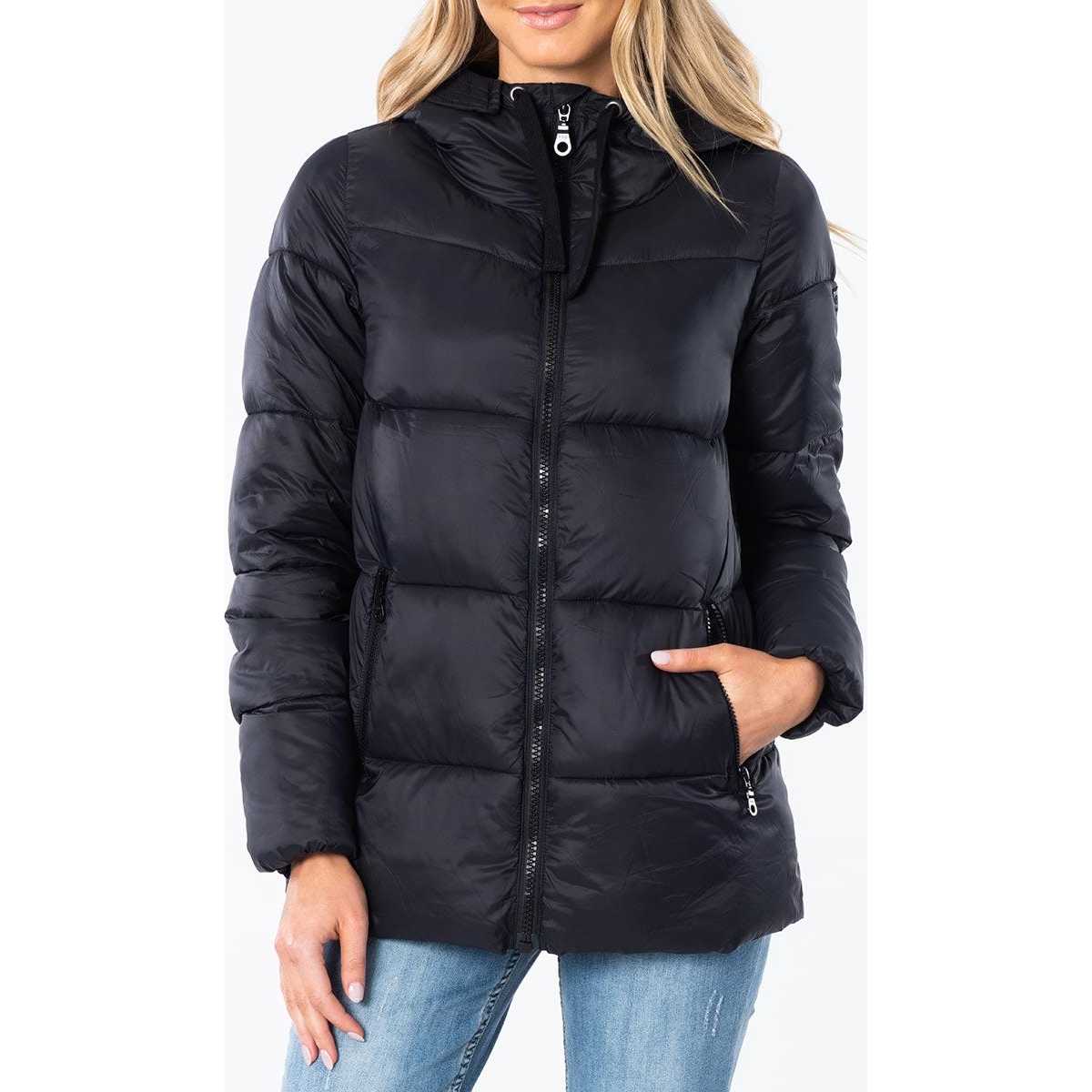 Coastal Tide Anti-Series Down Jacket in Black