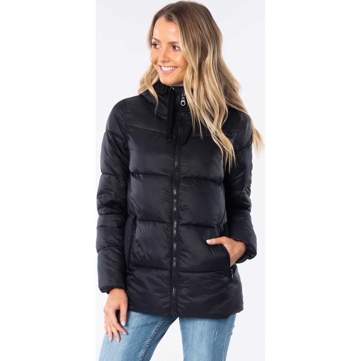 Coastal Tide Anti-Series Down Jacket in Black